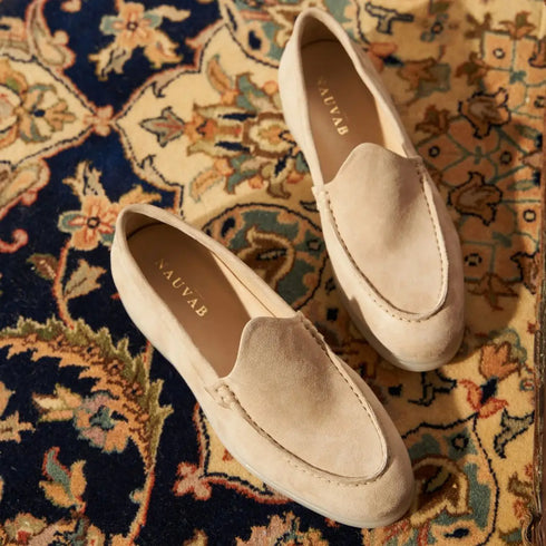 Nagra Loafer | Sand Suede